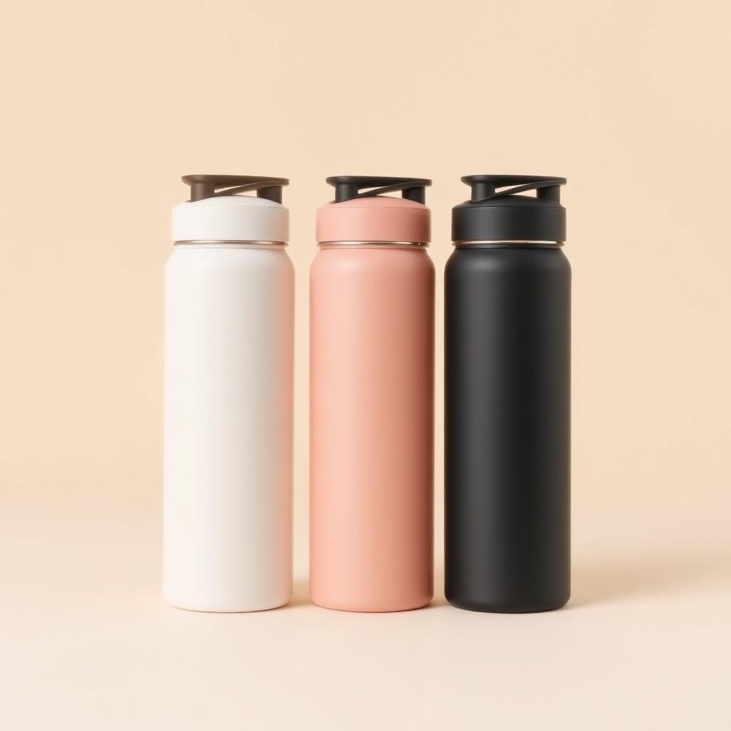 Lyvio On The Go in white, pink and black